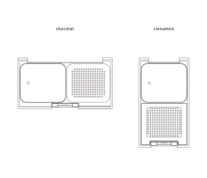 Chocolat / Cinnamon コンパクト