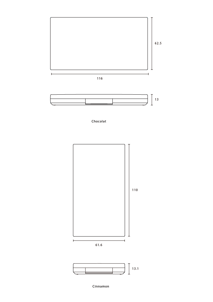 Chocolat / Cinnamon コンパクト