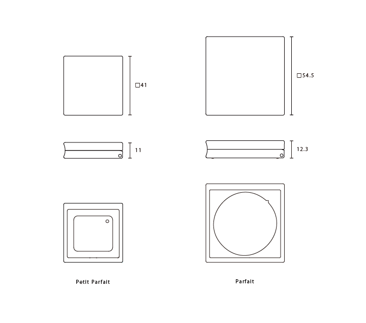 Parfait(パルフェ)/Petit Parfait(プチパルフェ)コンパクト
